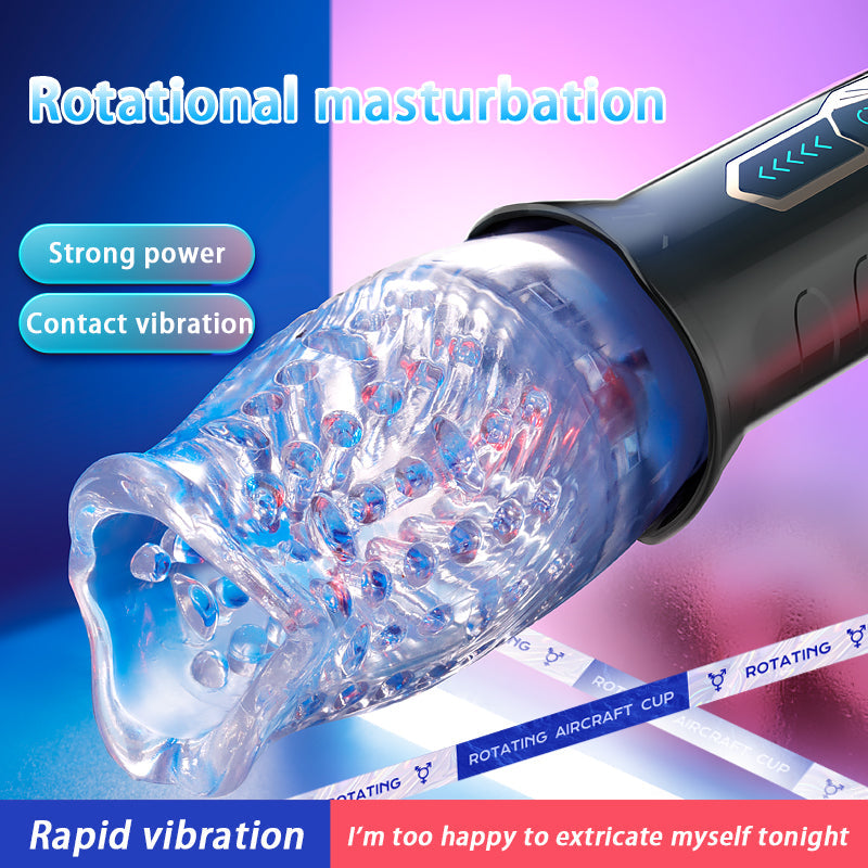 rosvibe - Monica 3.0 Gawk Gawk 3000 Version Rotating Vibrating Blowjob Masturbator - rosvibe