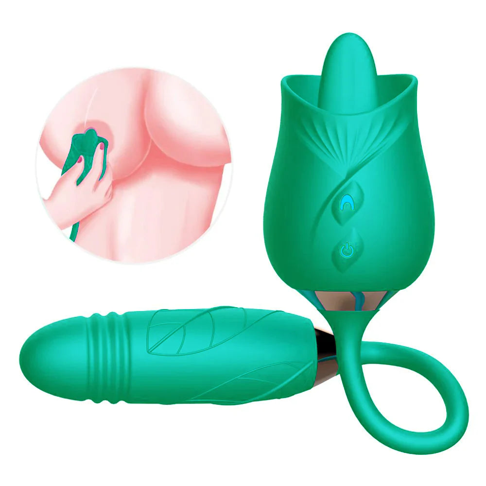 rosvibe - The Rose Toy With Bullet Vibrator Pro - rosvibe