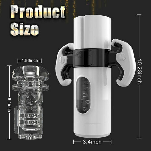 rosvibe - Full Automatic Airplane Cup Male Articles, Masturbation Device, Retractable Adult Electric Cup - rosvibe