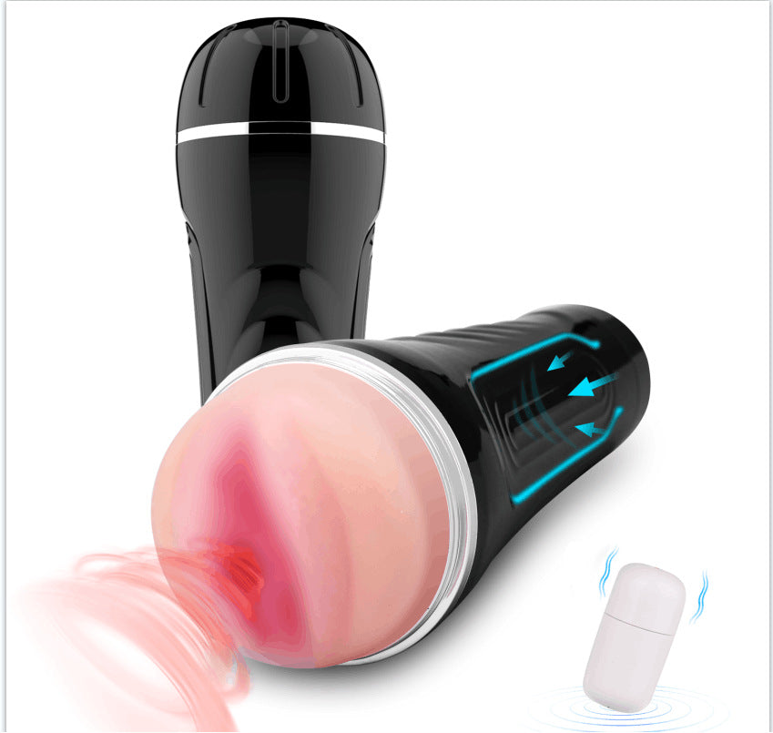 rosvibe - Electric aircraft cup men's manual pumping Hercules clip suction penis exerciser - rosvibe