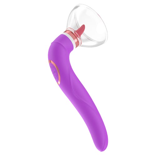 rosvibe - Female Clitoral Sucking Tongue Vibrator - rosvibe