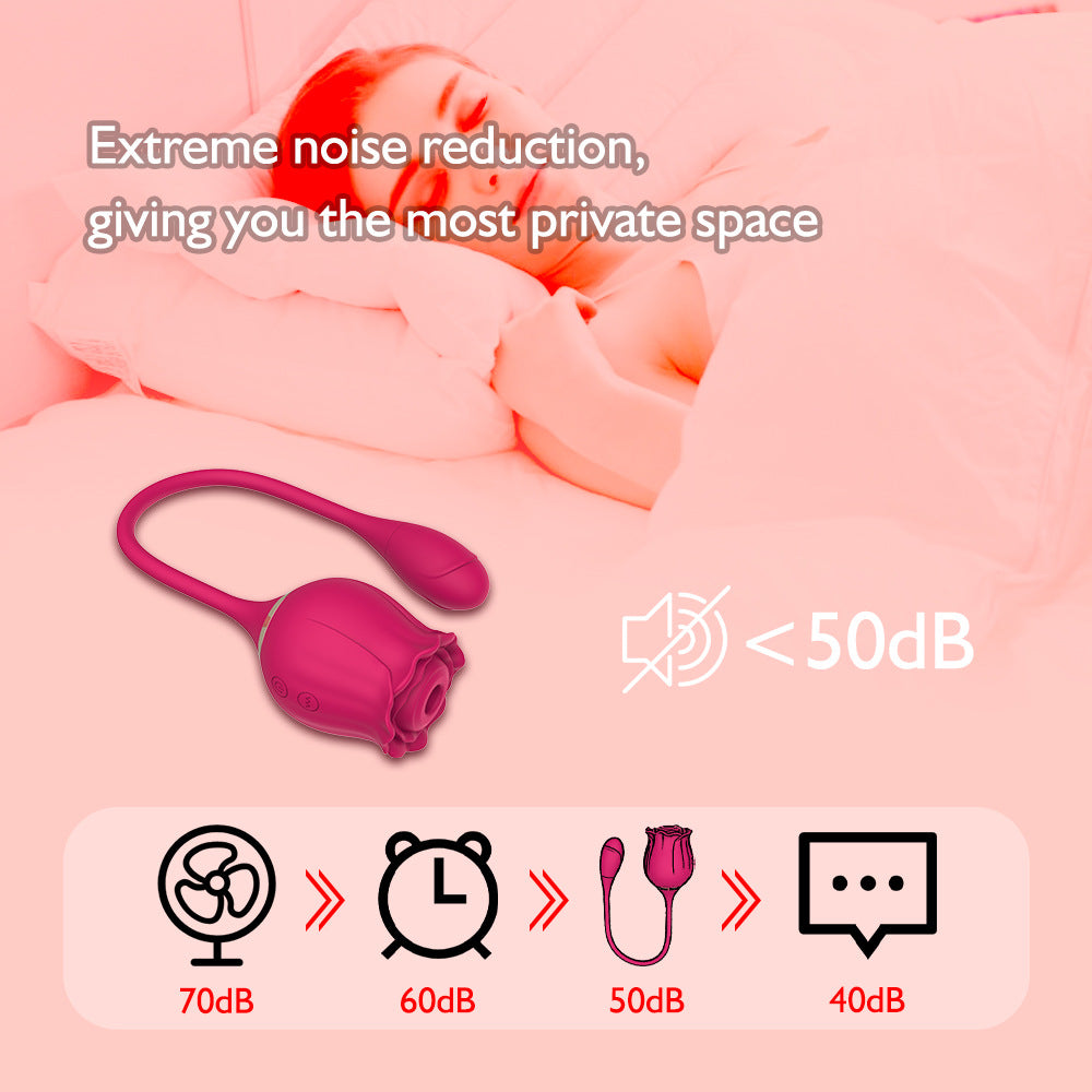 rosvibe - Rose Vibrators Sucker Oral Vagina Sucking Vibrator - rosvibe