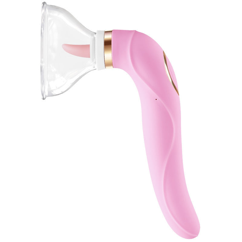 rosvibe - Clitoral Sucking Licking Vibrator, G Spot Tongue Vibrator - rosvibe