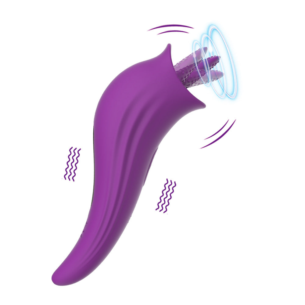 rosvibe - tongue licking vibrator - rosvibe