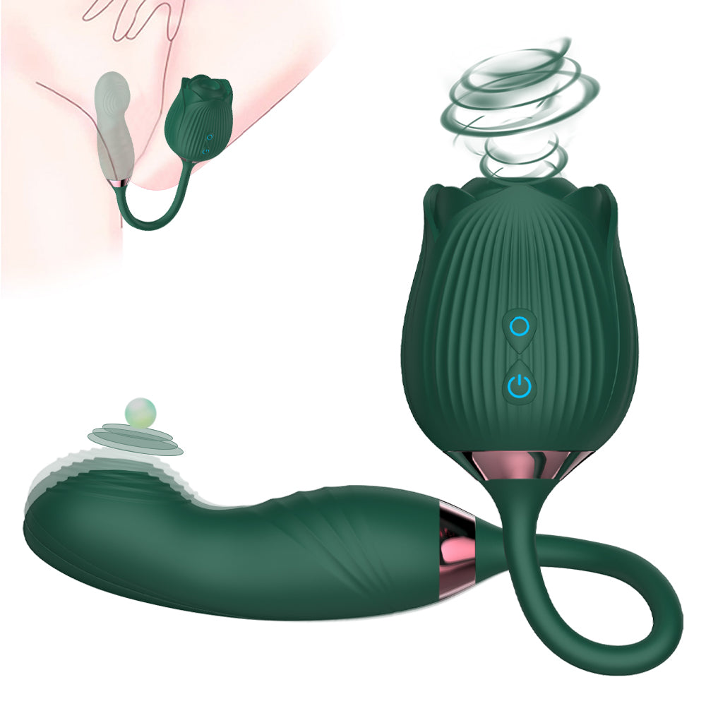 rosvibe - Rose Vibrator Clitoris Stimulator - rosvibe