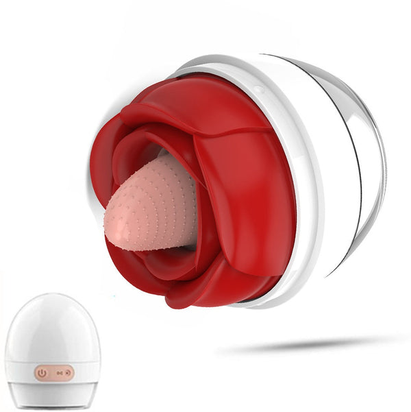 rosvibe - Rose Tongue Egg Tongue-licking Clitorial Stimulator - rosvibe