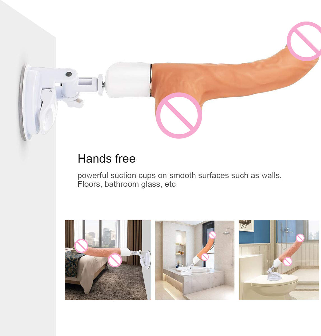 rosvibe - Scimitar  Automatic Telescopic Vibration Gun Simulation Mastic  Female Masturbation - rosvibe