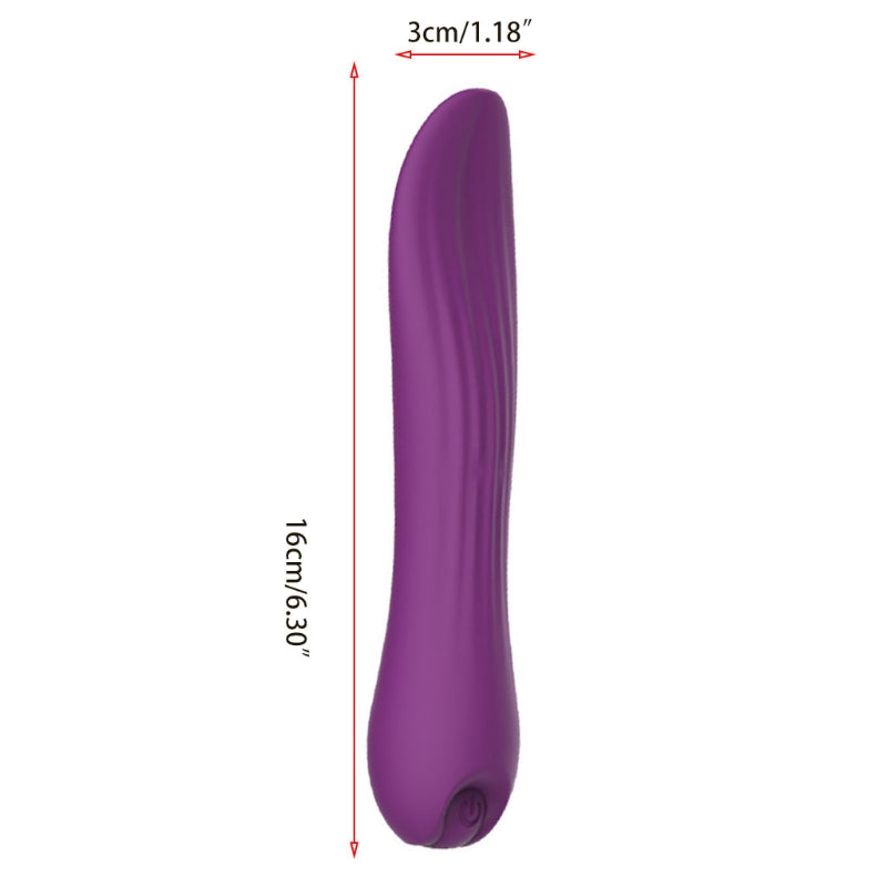 rosvibe - Usb Charging Ten-band Honey Tongue Genie Female Tongue Vibrator For Adults - rosvibe